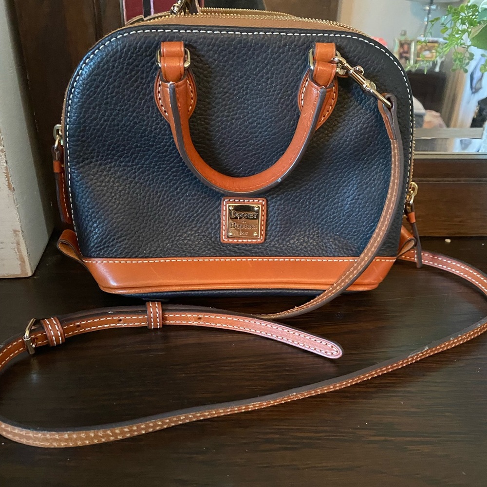 Used - VGC - Dooney & Bourke Mini Bowler Crossbody Bag